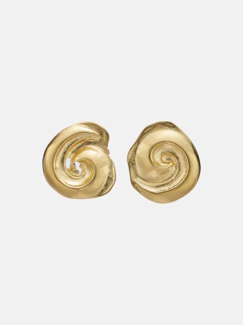 YSSO Cote 24kt gold-plated earrings