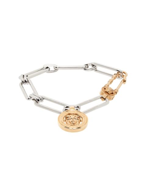 VERSACE Medusa Safety Pin Bracelet