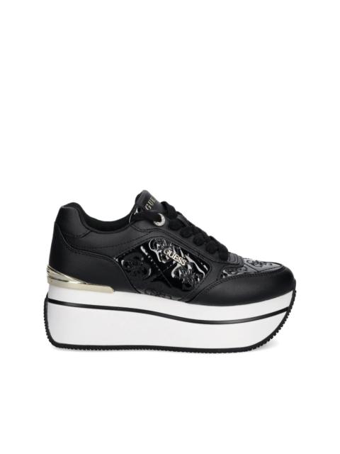 GUESS USA embossed platform sneakers