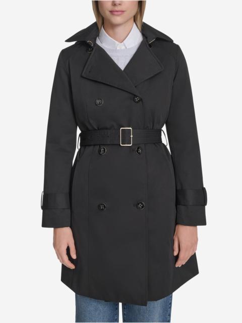 COLE HAAN Women's Insulated Twill Trench Coat