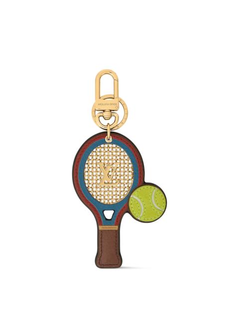 Louis Vuitton LV Tennis Racket Key Holder and Bag Charm