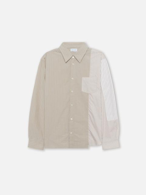 PANELED BUTTON UP
