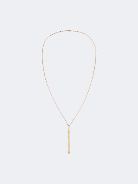 SAINT LAURENT Cassandre pendant necklace
