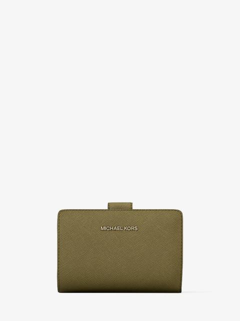 MICHAEL KORS Medium Crossgrain Leather Wallet