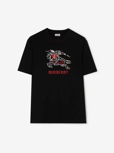Burberry Heart Knight Cotton T-shirt