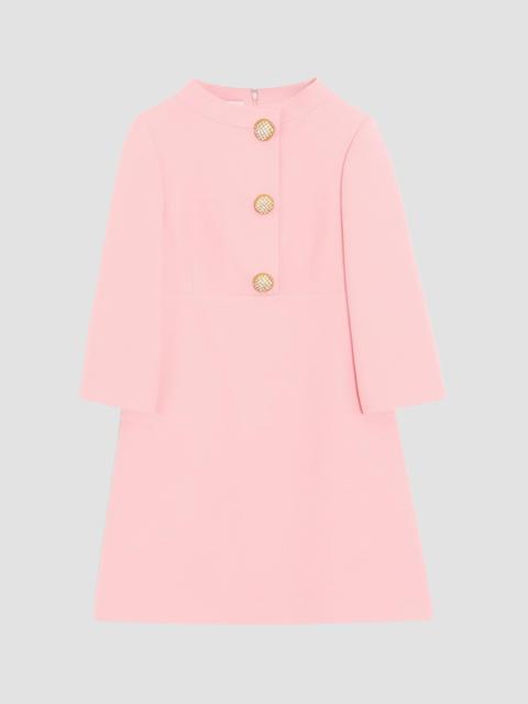 Valentino Women's Crepe Couture Short Dress - Light Pink