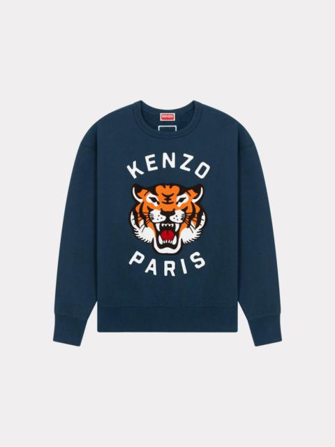 'KENZO Lucky Tiger' embroidered oversized genderless sweatshirt