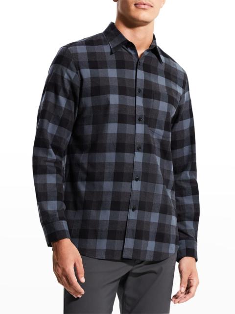 Theory Men's Irving Hunter Plaid Sport Shirt