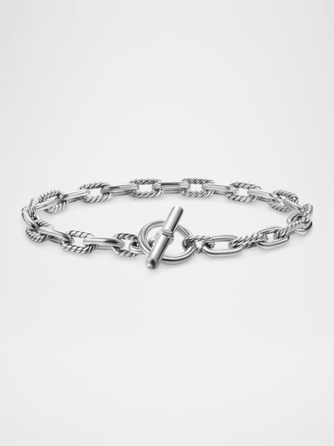 DAVID YURMAN 5.5mm DY Madison Toggle Bracelet in Silver