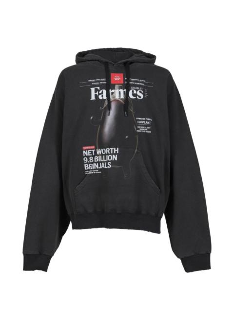 doublet Farmes Magazine Cover hoodie