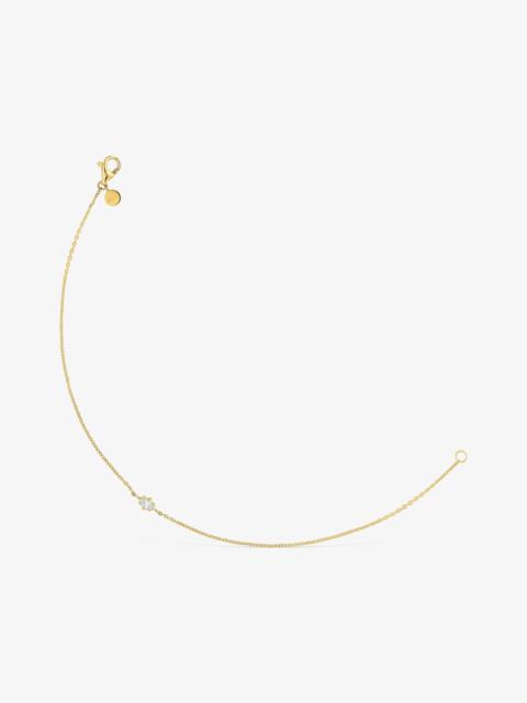 TOUS 9kt gold and lab-grown diamond Bracelet TOUS Irisé LGD