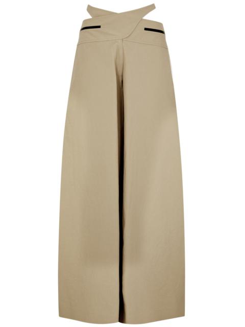 Mason Bind crinkled cotton trousers