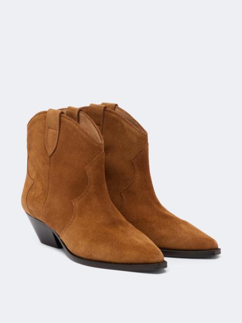 Isabel Marant Dewina suede cowboy boots