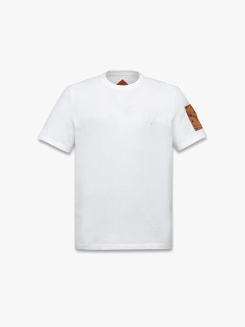 MCM Logo Pocket Sleeve T-Shirt in Organic Cotton
