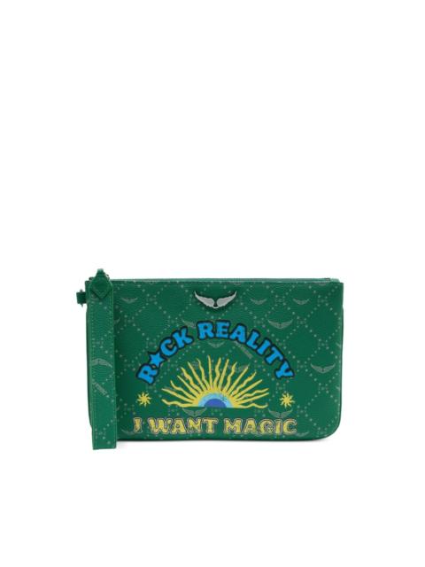 Zadig & Voltaire zip detail wallet