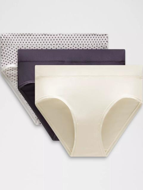 lululemon UnderEase High-Rise Bikini Underwear *3 Pack