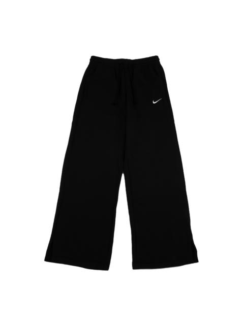 Nike Phoenix Fleece Wide-Leg Sweatpants "Black" IH1011 010