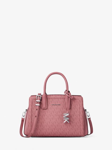 MICHAEL KORS Laila Extra-Small Signature Logo Crossbody Bag