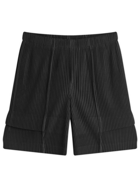 ISSEY MIYAKE Homme Plissé Issey Miyake Pleated Cargo Shorts