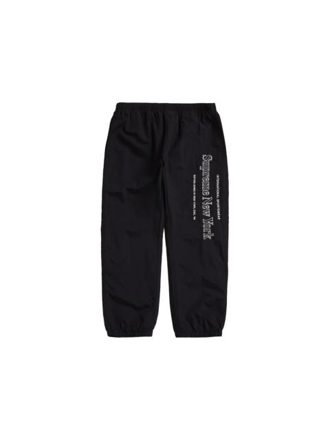 Supreme Supreme Side Logo Track Pant (FW20) Black