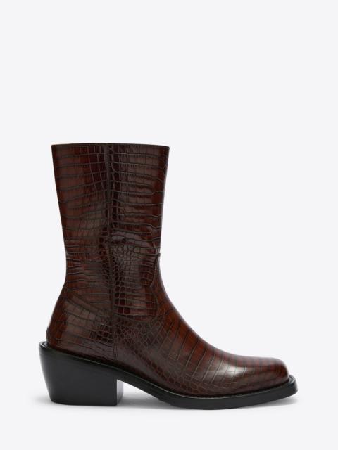 Dries Van Noten HIGH LEATHER BOOTS