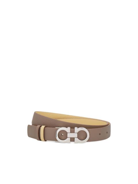FERRAGAMO Gancini reversible and adjustable belt