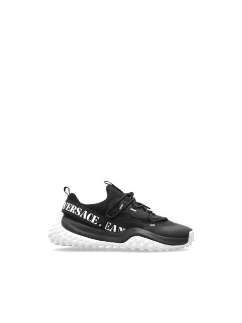 VERSACE JEANS COUTURE lettering sneakers