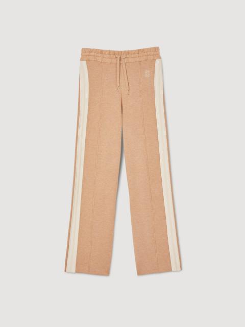 Sandro KNIT JOGGING BOTTOMS