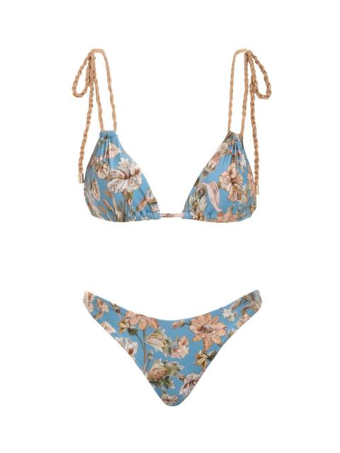 Zimmermann Chintz Rope Trim Bikini Reversible