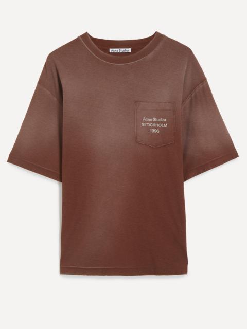Acne Studios Short-Sleeve 1996 Logo Pocket T-Shirt