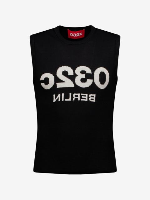 032c Hollywood to Berlin Selfie tank top