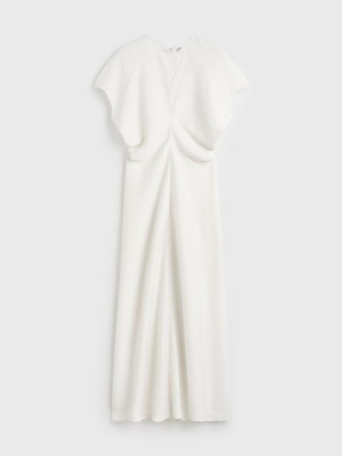 TOTEME Slouch waist dress off-white