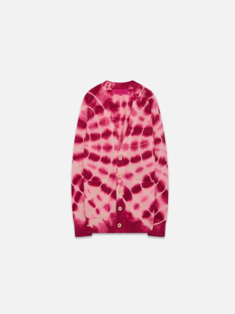 The Elder Statesman WEB FLARE RELAXED CARDIGAN