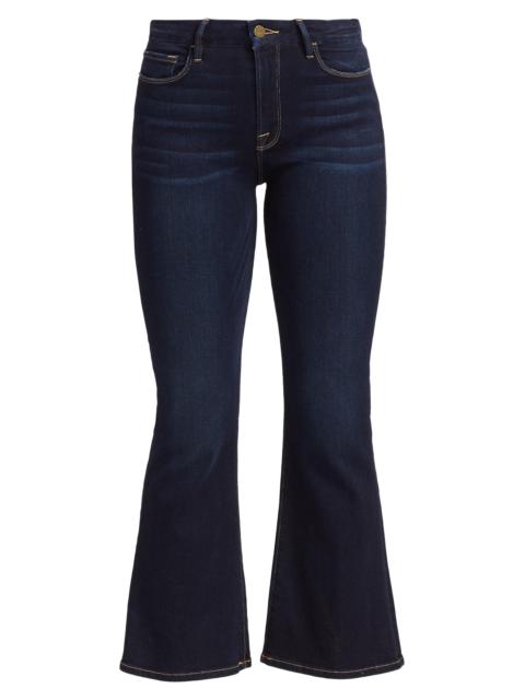 FRAME Women's Le Crop Mid-Rise Stretch Boot-Cut Jeans - Cabana