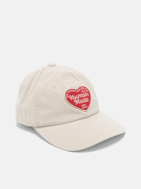 Human Made 6Panel Twill Cap White
