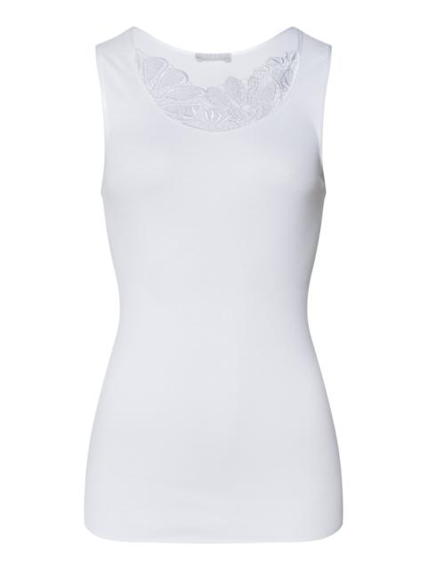 HANRO Belina Round Neck Cotton Tank Top