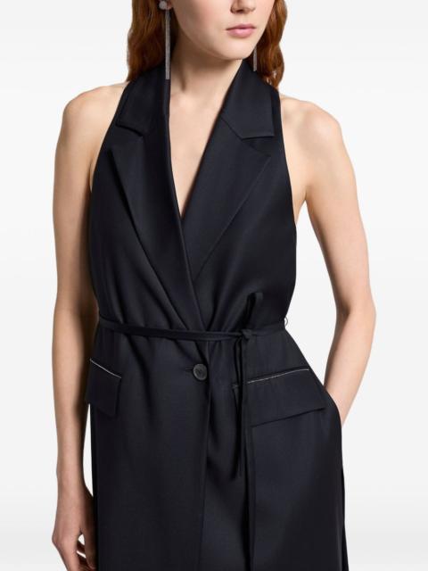 PESERICO shiny twill vest