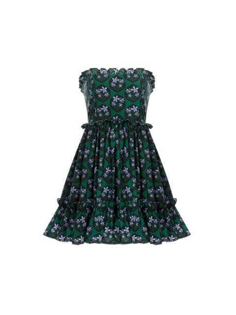 Agua by Agua Bendita Rosa Cha Chan Esmeralda Mini Dress