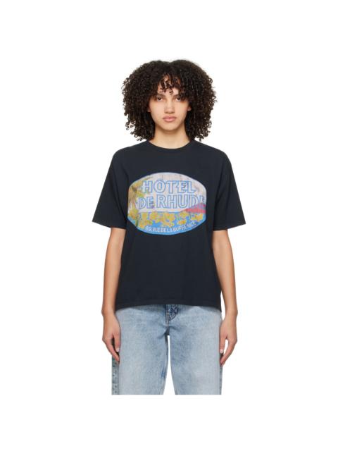 Rhude Black Dimora T-Shirt