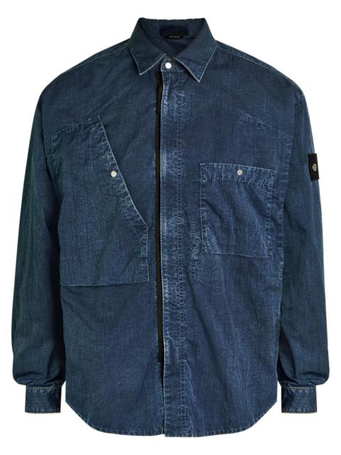 Stone Island Stone Island Crinkled Shell Overshirt