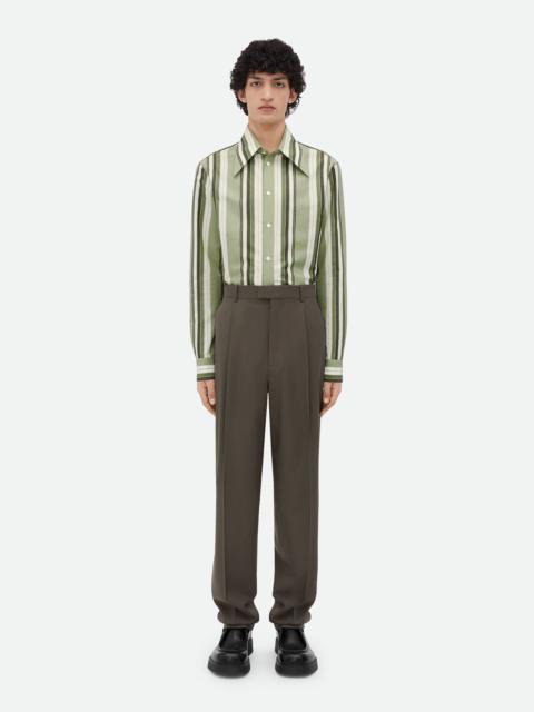 Bottega Veneta Light Wool Twill Trousers