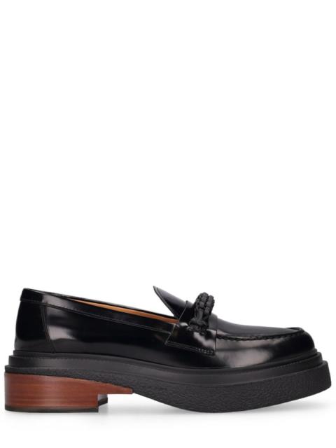 40mm Leather loafers
