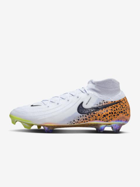 Nike Phantom Luna 2 Elite Electric FG High-Top Soccer Cleats