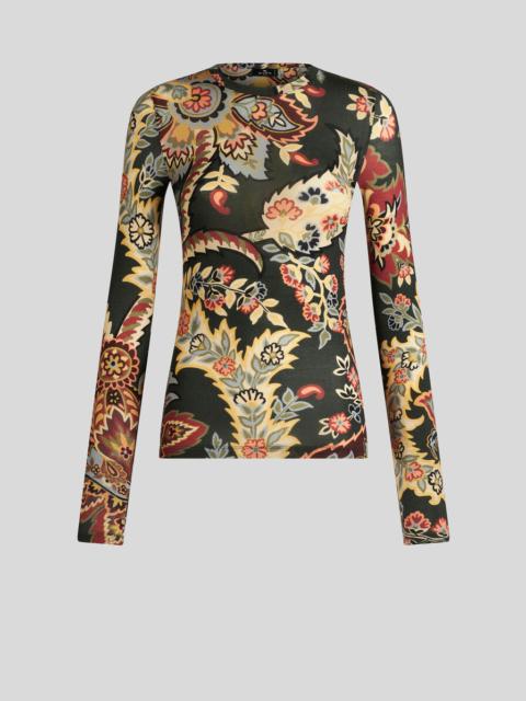 Etro PAISLEY JERSEY TOP