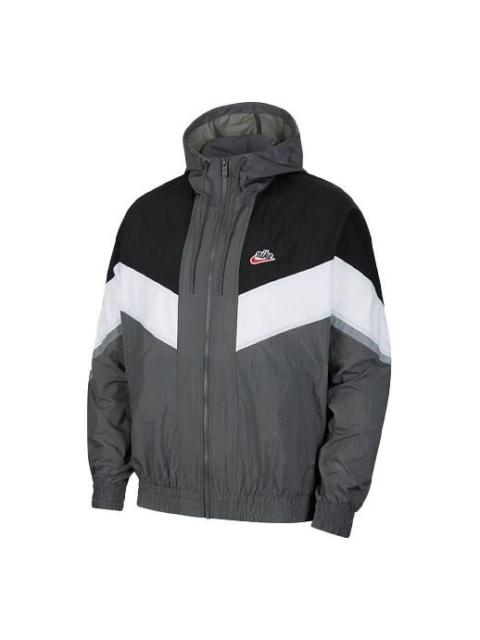 Nike Sportswear Windrunner+ Hooded Reflection Jacket Men Grey Gray CZ0782-068