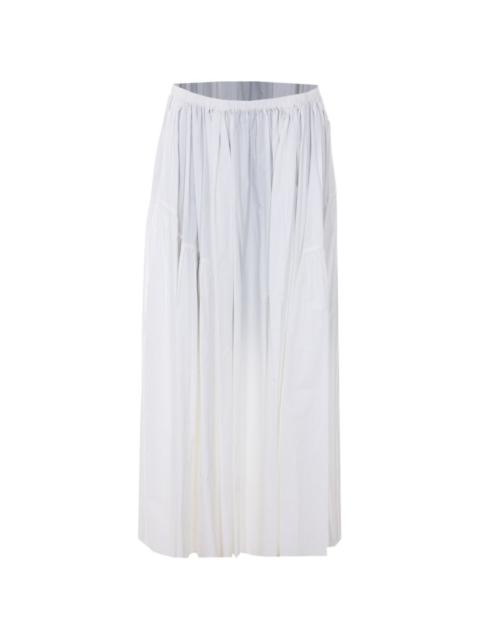 ELEH ruched-effect maxi skirt