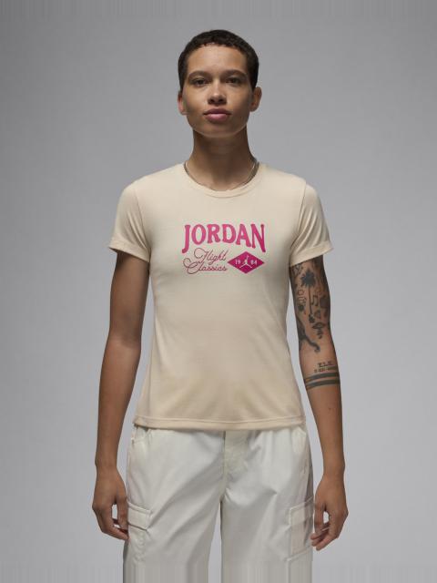 Jordan Women's Graphic Slim T-Shirt