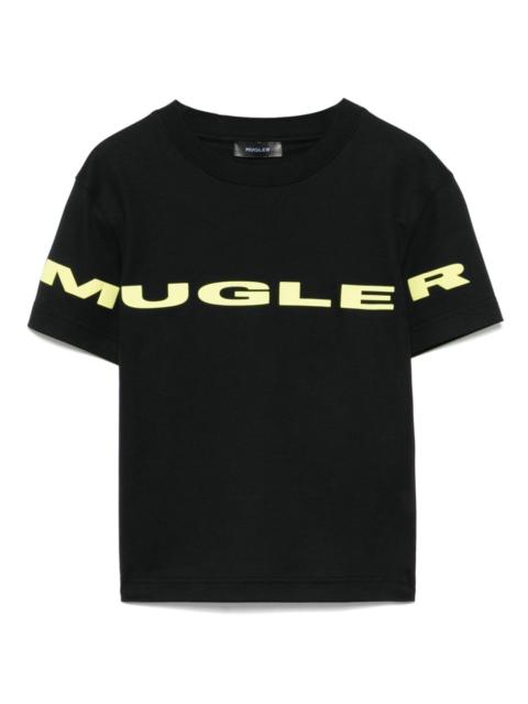MUGLER logo T-shirt