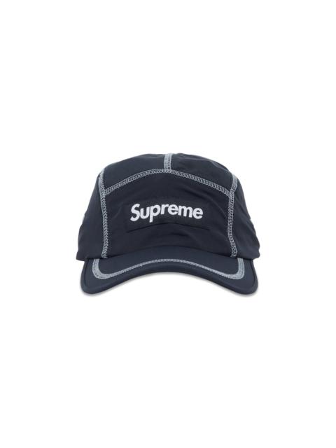 Supreme Reflective Stitch Camp Cap 'Black'