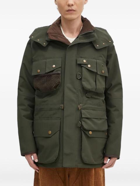 Barbour pocket hooded jacket